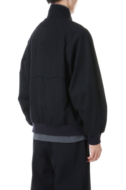 Rough Wool Gabardine Harrington Jacket (#BHS24F027Wog) | セレクト 