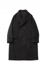 Wool Beaver Double-Breasted Coat -#02Houndstooth- (#BHS24F004Wm)