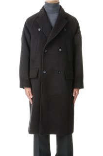 Wool Beaver Double-Breasted Coat -#02Houndstooth- (#BHS24F004Wm)