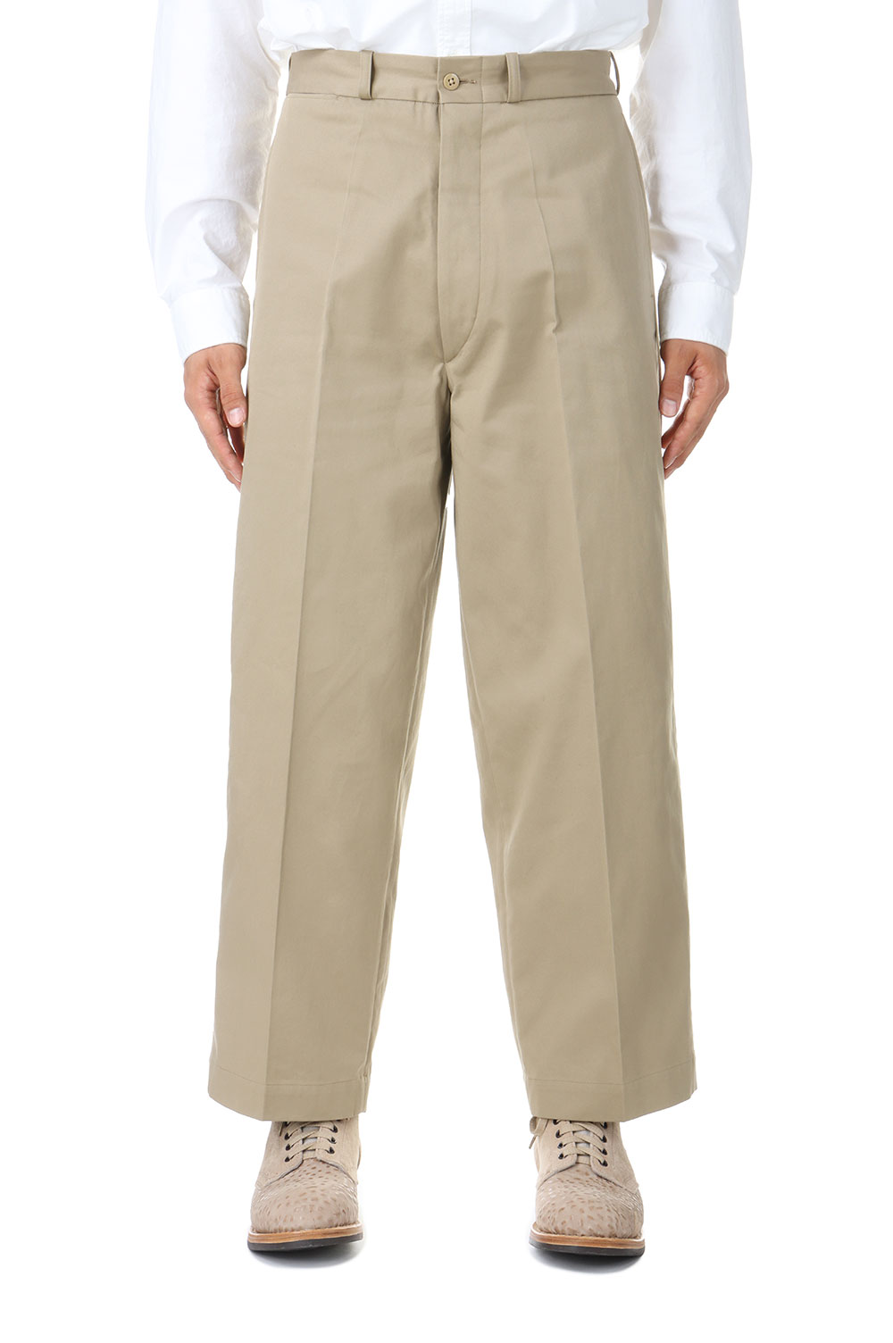 2046D Chino Pants -#01DustyBeige- (#bROOTS24F20 ) | セレクト