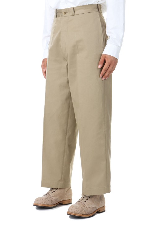 2046D Chino Pants -#01DustyBeige- (#bROOTS24F20 ) | セレクト