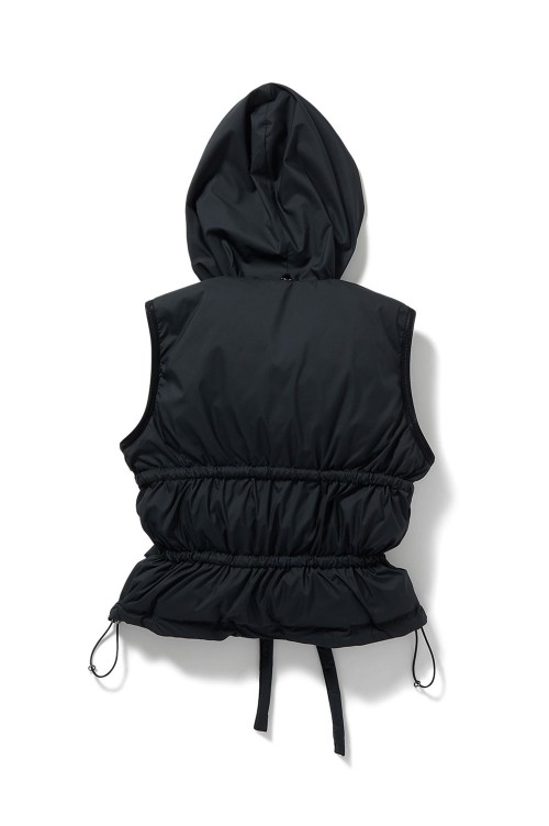ジャケット・アウター PERVERZE String Multiple Down Vest String Multiple Down Vest/Black｜PERVERZE | パーバーズの公式
