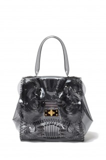 Transparent Sculptural Handbag -Black (MM15-AC098SS)