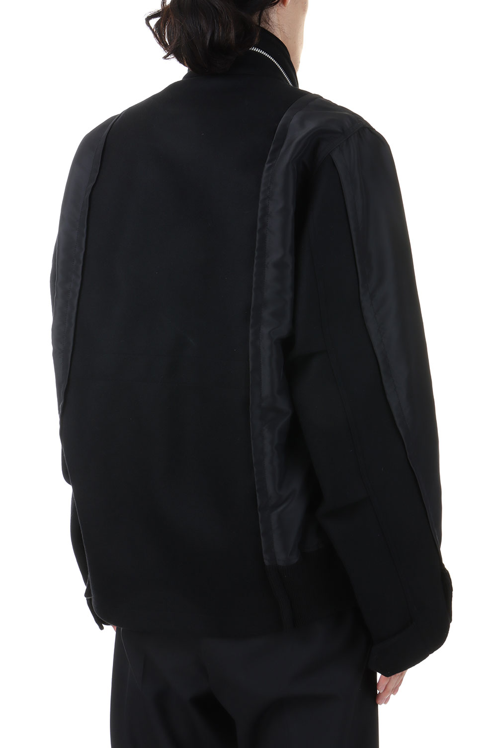 ★sacai★関税込♪NEW♪Wool Melton x Nylon Twill ジャケット wool Melton x Nylon Twill Jacket SACAI | Blondie Shop