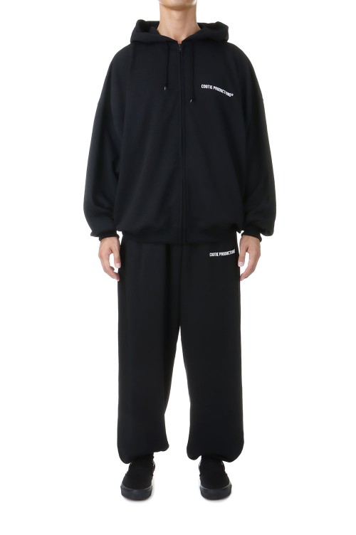 COOTIE Dry Tech Oversized Sweat Zip Up Hoodie CTE-24S338
