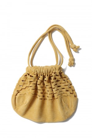 Mesh Bag-MUSTARD(24AW-11-N)
