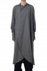 Broad Cachecoeur Dress-D.BROWN(24AW-26-S)