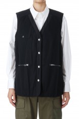 Tulle Vest-BLACK(CJ-24246)