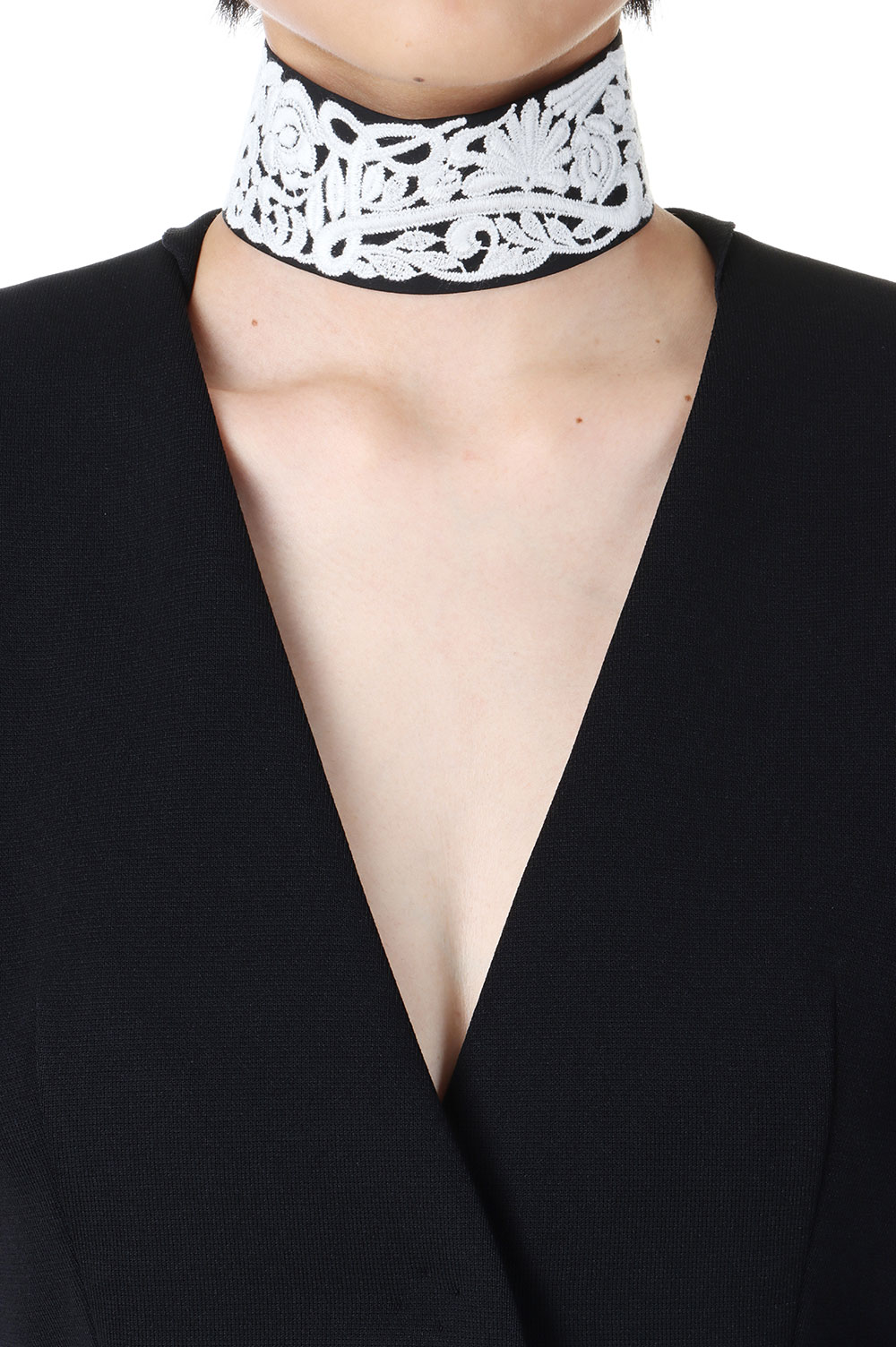 FETICO / エポックメーキング ROSE COTTON SATIN CHOKER