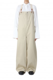 Suspender Pants - Chino Cloth-A-Khaki(PS1012)