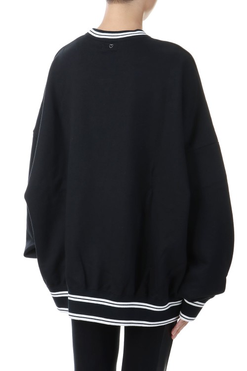 最高品質の Heart Charm Sweat-BLACK(S2.5-0403) | セレクトショップ トップス