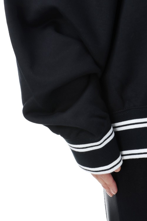 Heart Charm Sweat-BLACK(S2.5-0403) | セレクトショップ