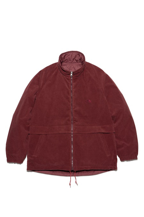 Corduroy Field Reversible Jacket - Burgundy (N24FA023