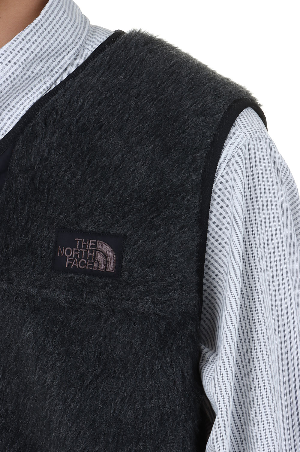 PLAS Wool Fleece Field Vest - Mix Charcoal (N24FN030