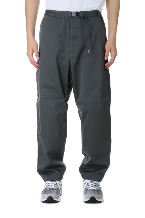Chino Wide Tapered Field Pants - ASPHALT GRAY (N24FC076