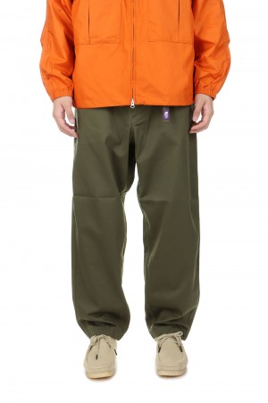 Chino Wide Tapered Field Pants - OLIVE DRAB (N24FC076 Chino Wide Tapered Field Pants - OLIVE DRAB (N24FC076