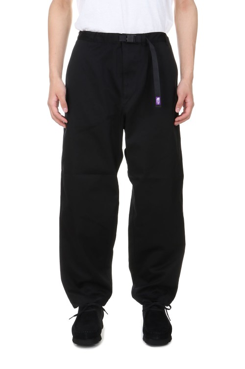 Chino Wide Tapered Field Pants - BLACK (N24FC076) | セレクト