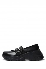 Gemini - BLACK LEATHER x black (AAI034FW23)