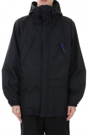 MONTAGNE NYLON JACKET 3LAYER - BLACK (242CPDS-JKM01