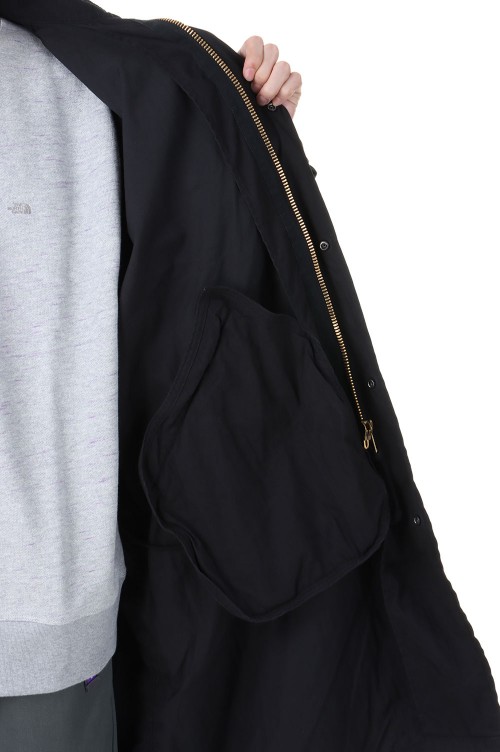 D-65 OXFORD COAT - BLACK (242WVDS-JKM02) | セレクトショップ