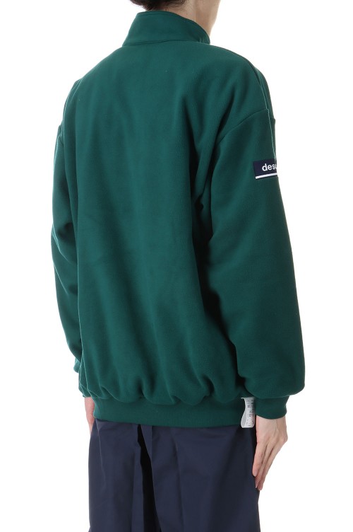 TIDE HALFZIP FLEECE LS SHIRT - NAVY(242ATDS-SHM01