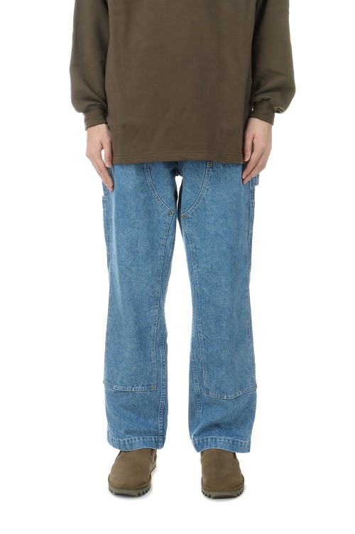 DIY DENIM TROUSERS - INDIGO (242WVDS-PTM01) | セレクト DIY DENIM TROUSERS - INDIGO (242WVDS-PTM01) | セレクト