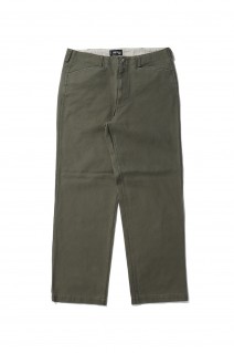 DUCK L-POCKET PANTS / OLIVE (242LM-PT03)
