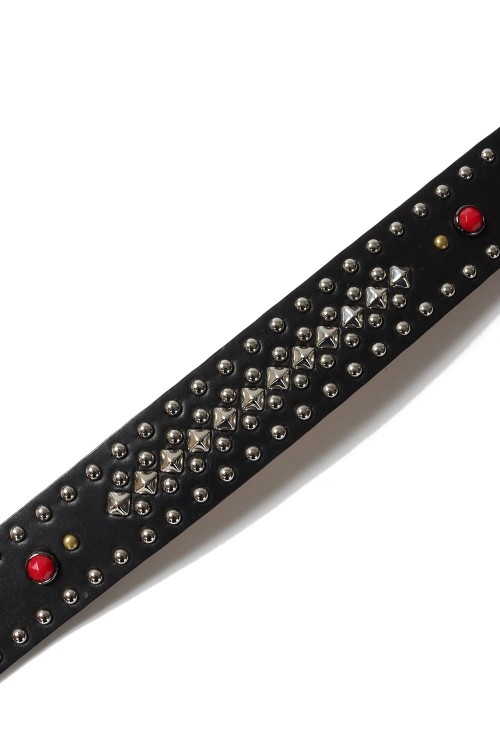 LAST NEST (last man) AW24 WOLF'S HEAD x LASTMAN STUDDED BELT