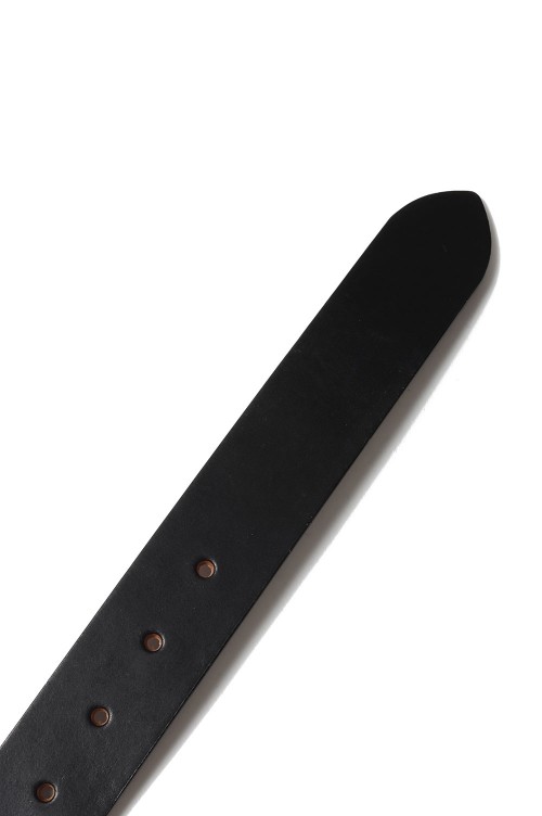 WOLF'S HEAD x LASTMAN STUDDED BELT 35mm / RED (242LM-AC06
