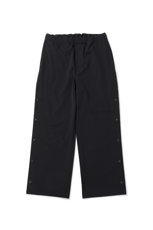 WEWILL / 24aw/WARM-UP TROUSERS/ボトム/1/ポリエステル/BLK/w-014ms-6010// WARM-UP TROUSERS(W-014MS-6010)-Black- | セレクトショップ