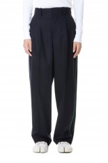 Double Tuck Trousers-NAVY(PT0201-AW24)