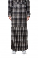 Pleated Skirt-BROWN(SK0301-AW24)