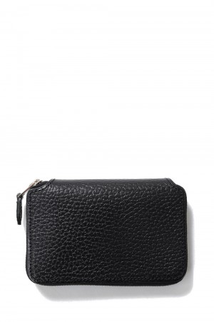 SHORT ZIP WALLET / BLACK&WHITE (FTA1712008)