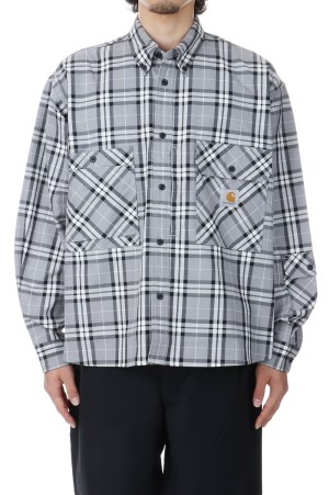 x INVINCIBLE L/S Work Shirt Max / Black (A242083)