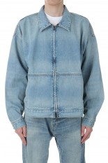 DENIM TRUCKER JACKET / VINTAGE BLUE(202HO244270F)