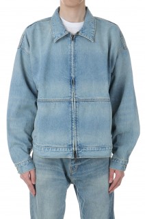 DENIM TRUCKER JACKET / VINTAGE BLUE(202HO244270F)
