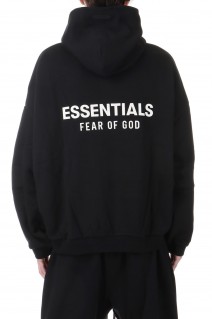 FLEECE HOODIE / BLACK(192HO246250F)