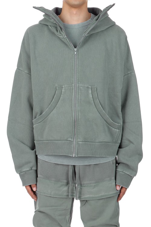 Entire Studios Full Zip Hoodie 'Rhino' | Grailed