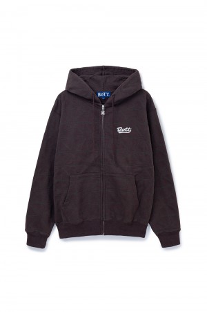 BoTT Sparkle Stitch Zip Hoodie ブラック Mサイズ