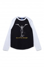 HANDS UP RAGLAN LS TEE BLACK BoTT ボット M HANDS UP RAGLAN LS TEE BLACK BoTT ボット M
