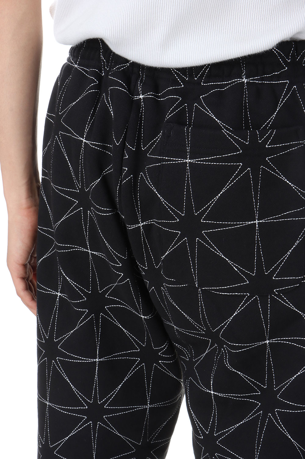 Sparkle Stitch Sweatpant / Black | セレクトショップ｜DeepInsideinc 