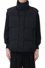 STROLLER DOWN VEST - CHARCOAL (AODWDW304BK)