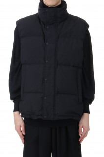 STROLLER DOWN VEST - CHARCOAL (AODWDW304BK)