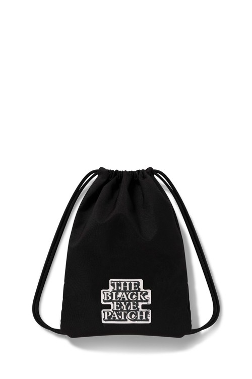 OG LABEL GYM SACK BLACK – BlackEyePatch｜ナップザック