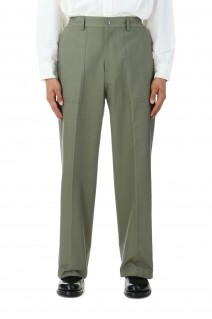 CUSHY BAKER PANTS - OLIVE (AODFPT009OL)