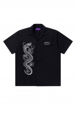LEOPARD HWC OPEN COLLARED S/S SHIRT サイズM LEOPARD HWC OPEN COLLARED S/S SHIRT GRAY – BlackEyePatch