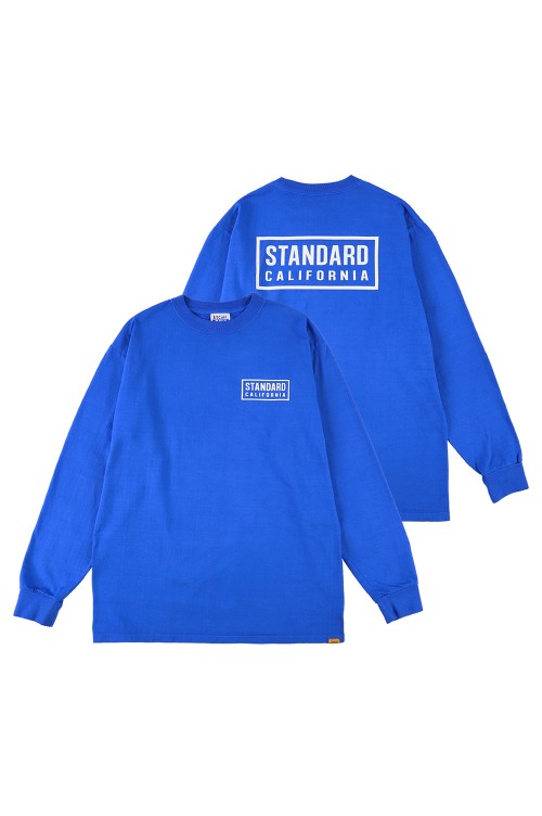 最高の品質 T LS Logo Box Heavyweight SD - セレクトショップ | BLUE トップス