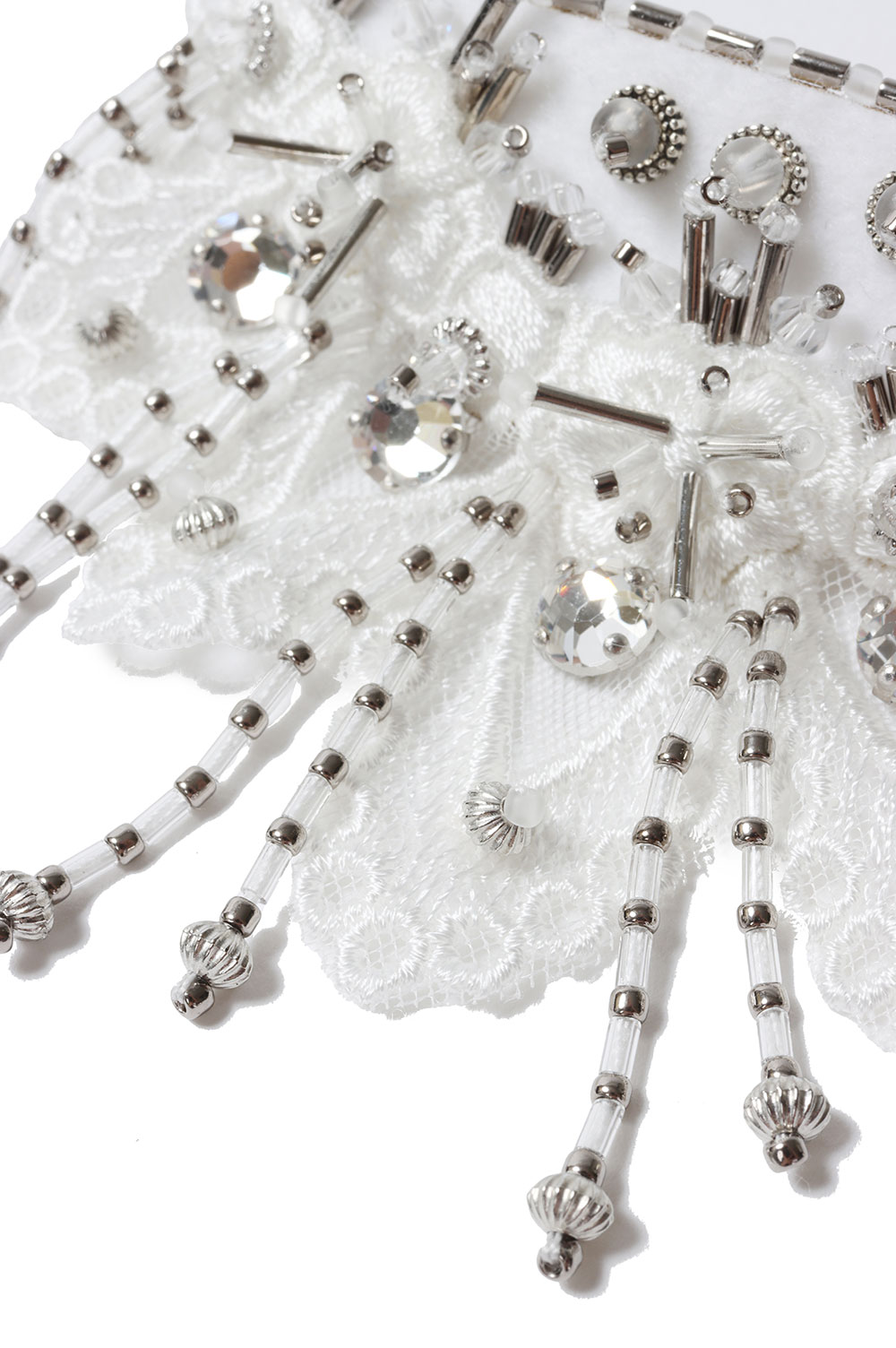 Snow bijou barrette-WHITE(RIGNT) | セレクトショップ｜DeepInsideinc.com Store