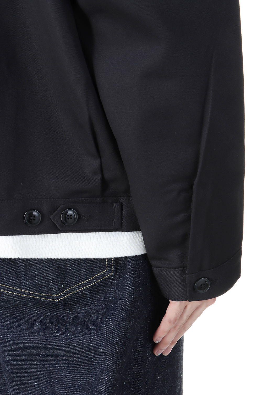 HTC Dickies Eisenhower Jacket #Flower Stone - BLACK HTC Dickies Eisenhower Jacket #Flower Stone - BLACK