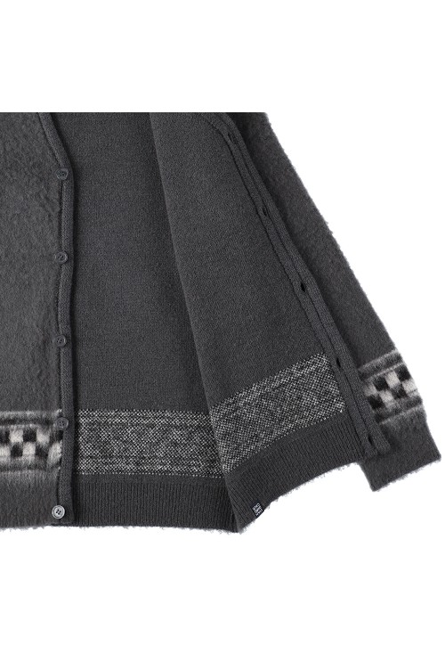 【STANDARD CALIFORNIA】SD Checker Cardigan STANDARD CALIFORNIA】SD CHECKER CARDIGAN BROWN カーディガン